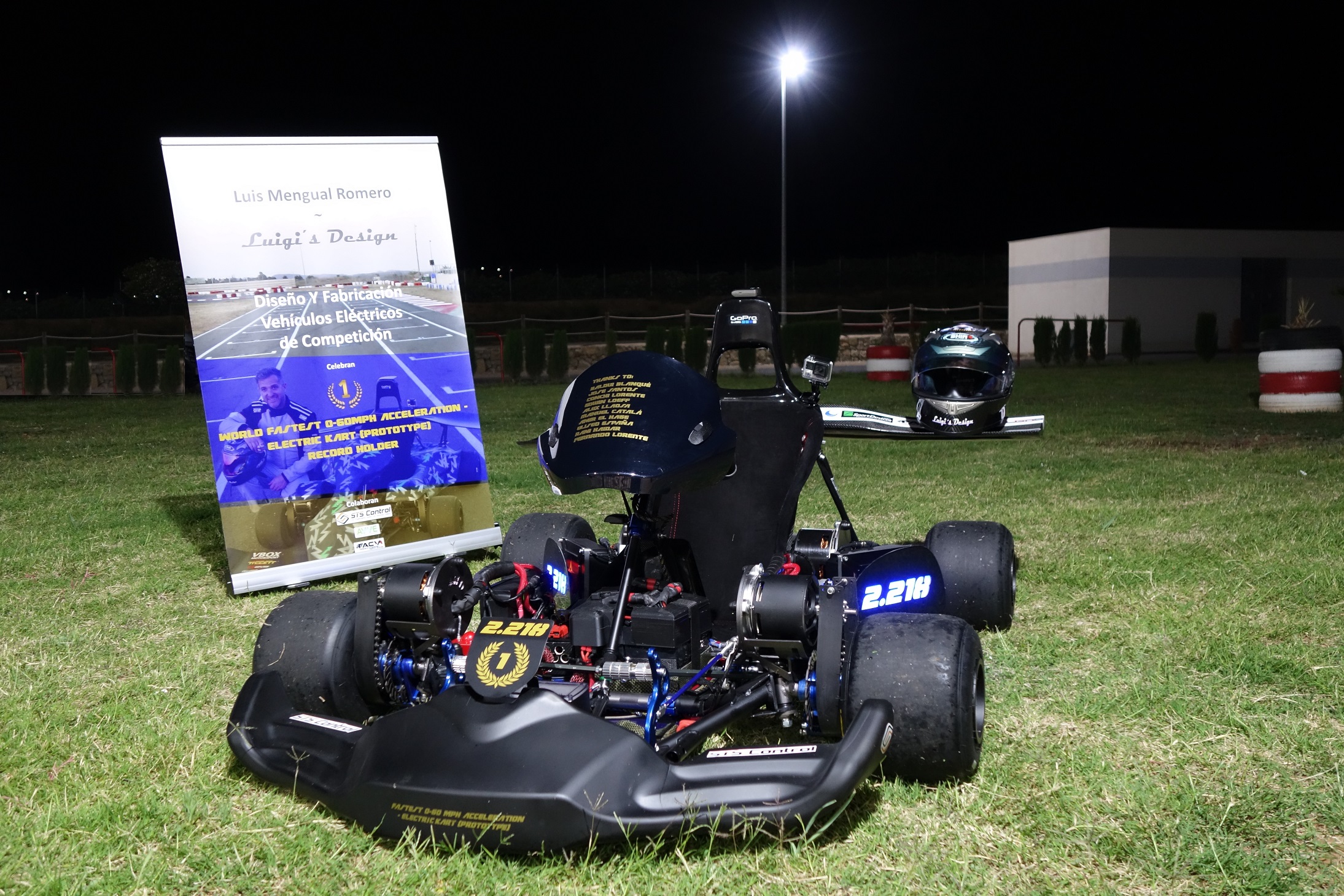 Servicio Nathaniel Ward Desigualdad El kart eléctrico más rápido del mundo estará en la Feria del Automóvil -  Feria del Automóvil