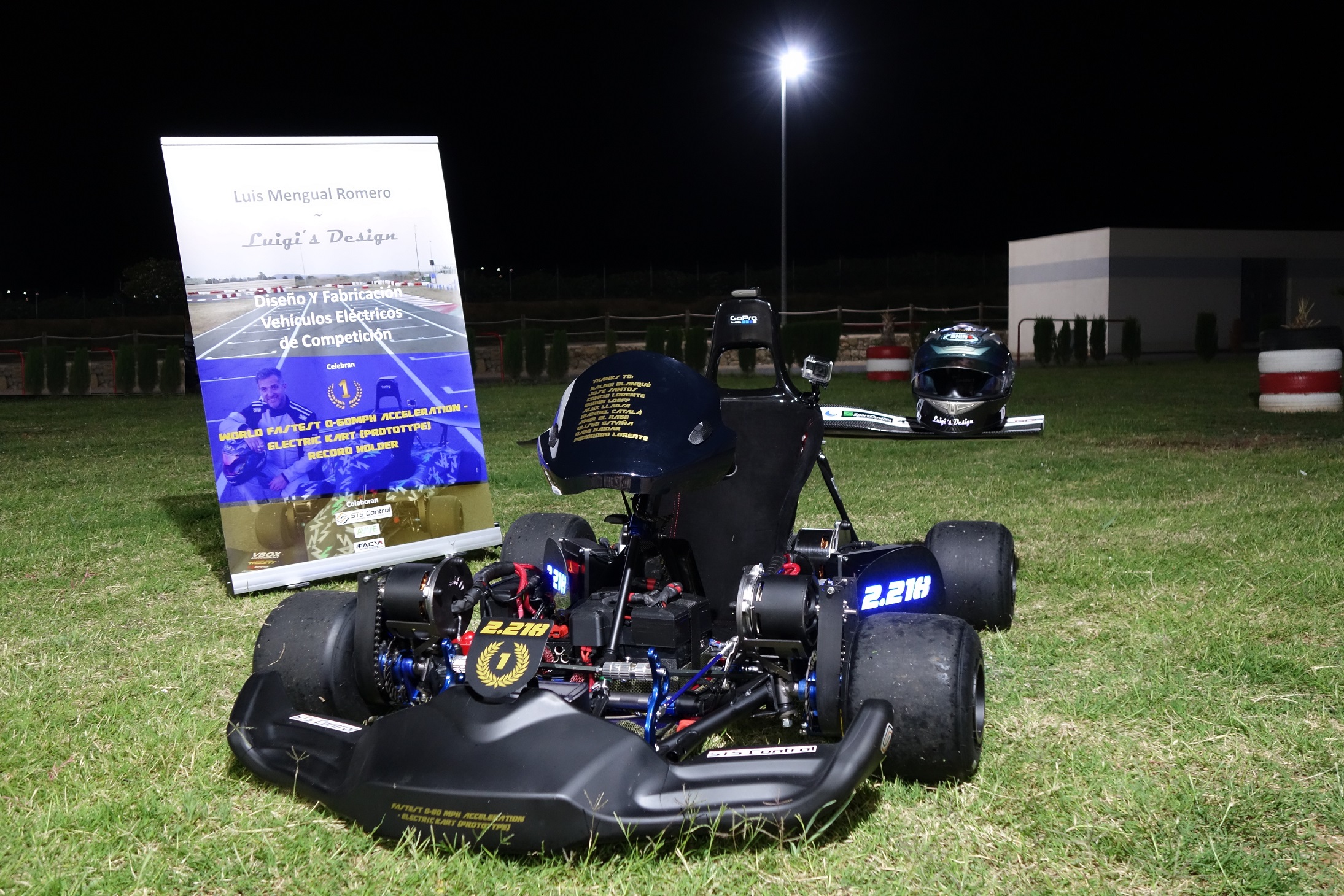 El kart eléctrico más rápido del mundo estará en la Feria del Automóvil –  Feria del Automóvil