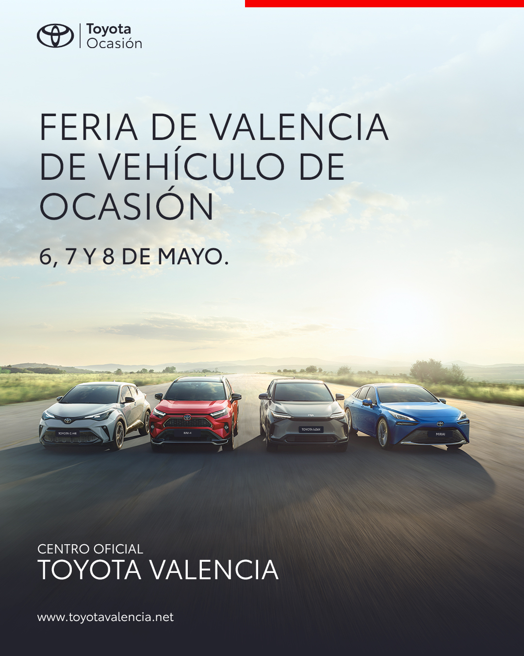 Toyota Valencia y Lexus Valencia estarán presentes en la Feria del